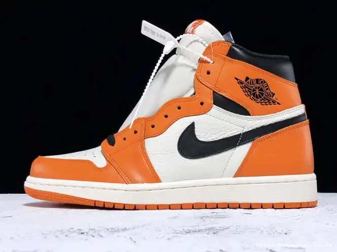 Official Maikesneakers Shattered 1 Air Jordan Backboard 555088-113 Away 0604